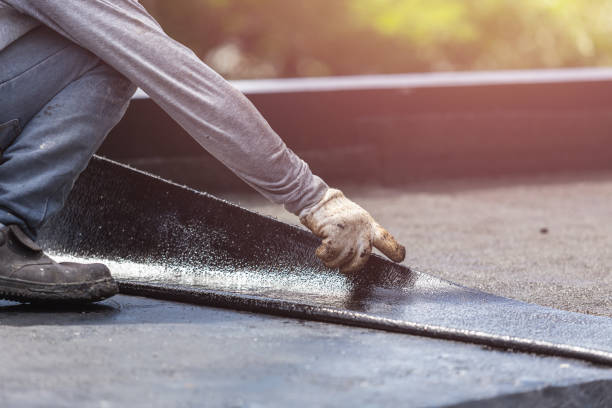 Professional Interior Drainage System technician working in Avilla, IN